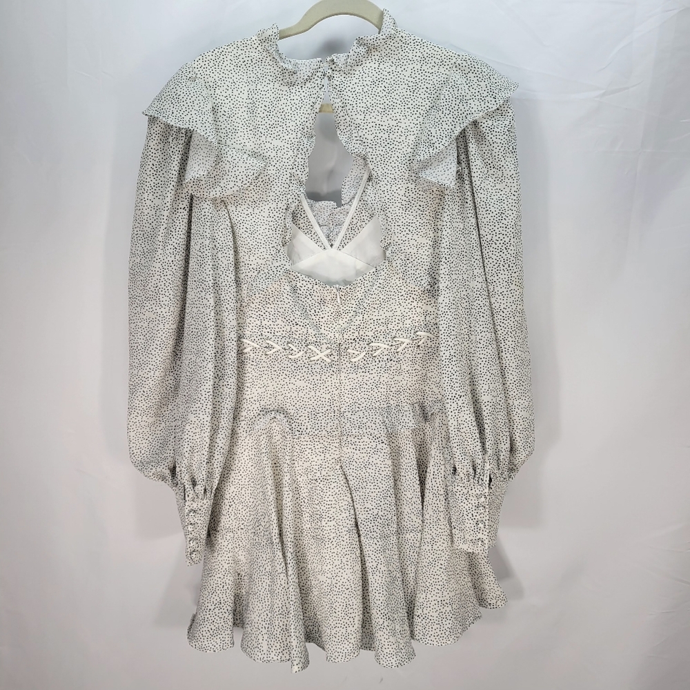 Beulah Ruffled Mini Dress Size Medium - Picture 5 of 14